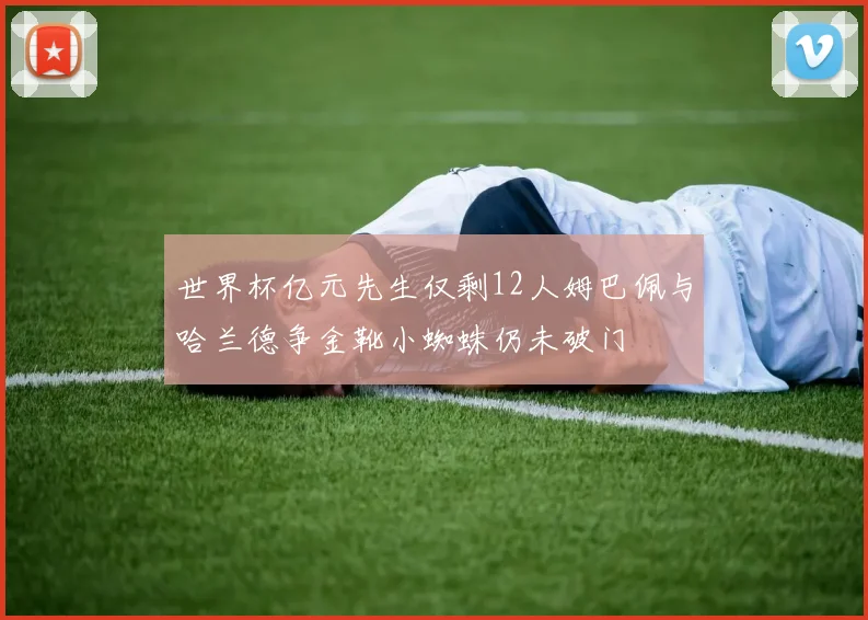 世界杯亿元先生仅剩12人姆巴佩与哈兰德争金靴小蜘蛛仍未破门