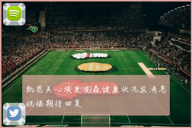 凯恩关心埃里克森健康状况发消息祝福期待回复